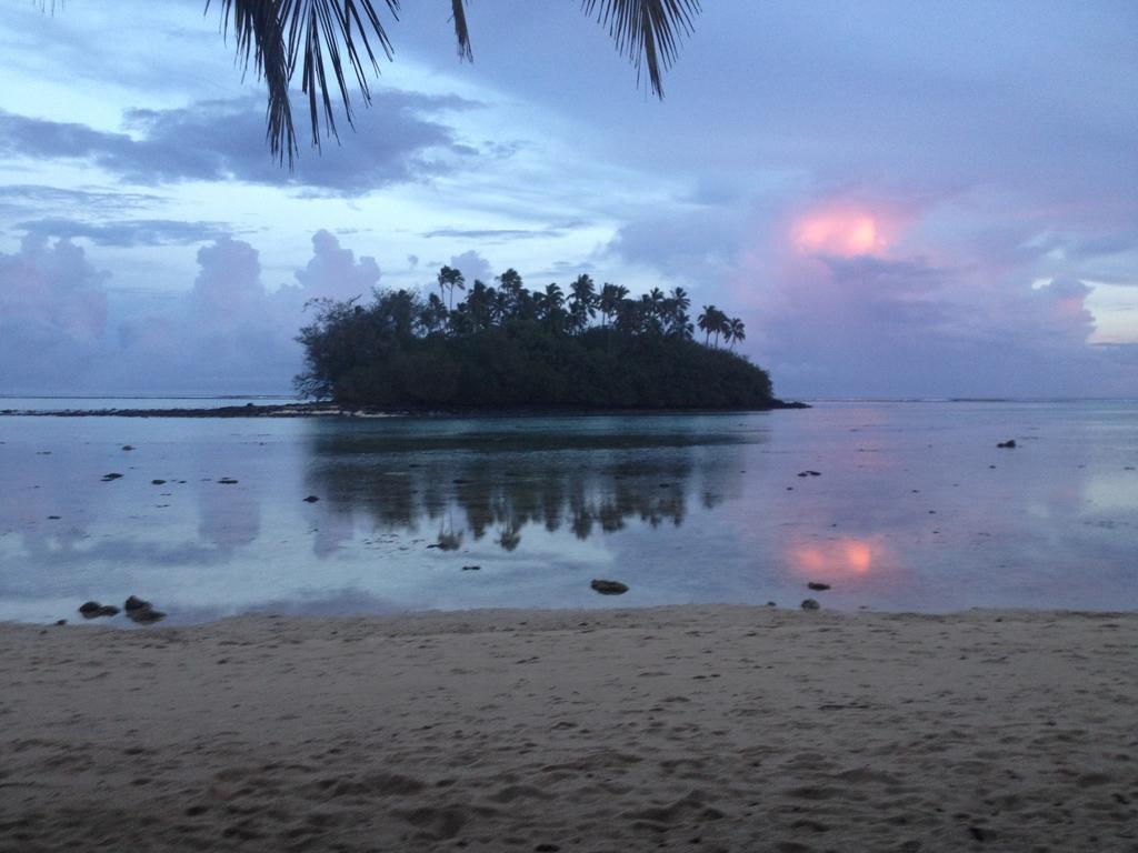 Cook Islands Holiday Villas - Muri Lagoon Beachfront Rarotonga Rom bilde